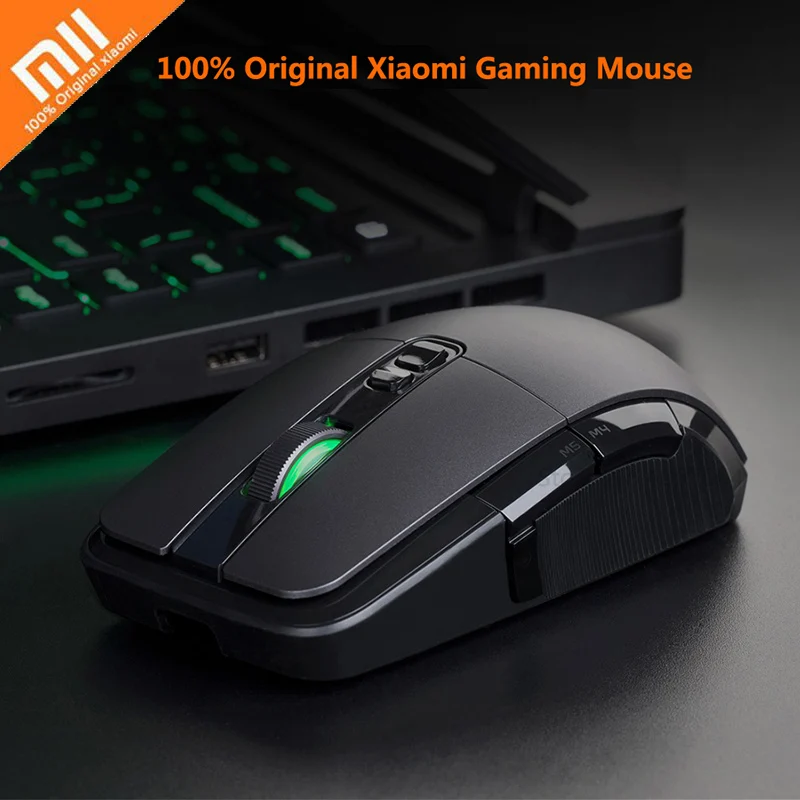 Xiao mi игровая мышь Портативный Usb/беспроводной 2,4 ГГц двойной режим 7200 точек/дюйм 6 кнопок RGB игровая мышка со светодиодной подсветкой MacOS компьютерный геймер mi ce mi Home