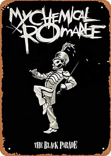 

Album Cover The Black Parade Plaque Poster Metal Tin Sign 8" x 12" Vintage Retro Wall Decor