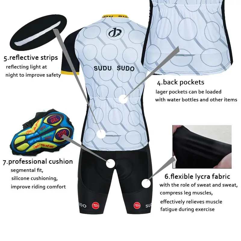 

Moxilyn Cycling Jersey MTB Jersey 2021 Bicycle Team Cycling Shirts Mens' Short Sleeve Bike Wear Summer Premium Bicycle Clothing