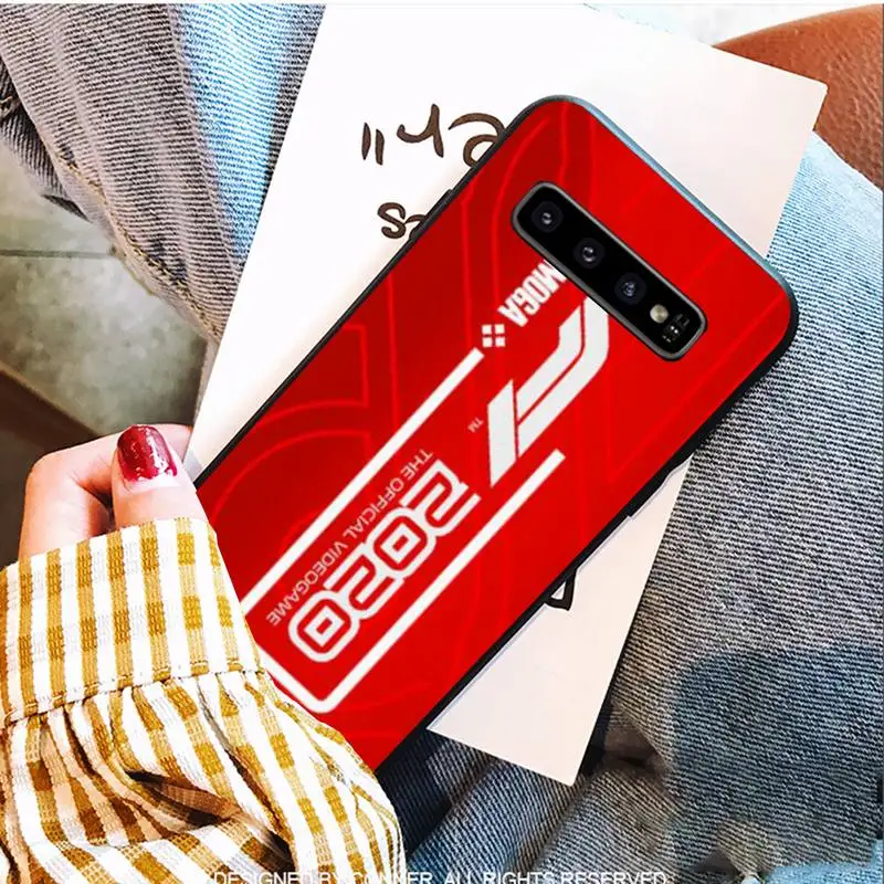

Soft Cover Formula 1 F1 Phone Case For Samsung S9 10 20 Plus Note 9 10 10plus 20 Ultra A20 21s J7 Plus 8