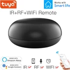 Универсальный пульт дистанционного управления Tuya, Wi-Fi, RF +, ИК, приборы Smart Life, приложение, голосовое управление, работа с Alexa, Google, умный дом