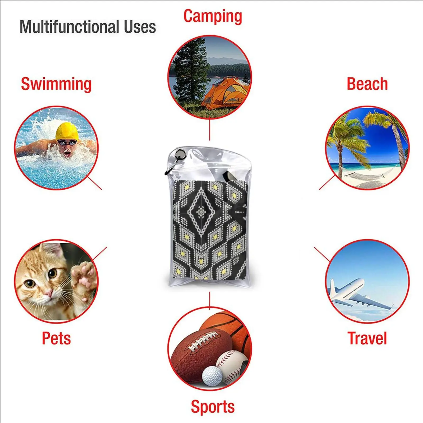 Коврики Kayle быстросохнущее полотенце для спортзала ванны портативный робот в