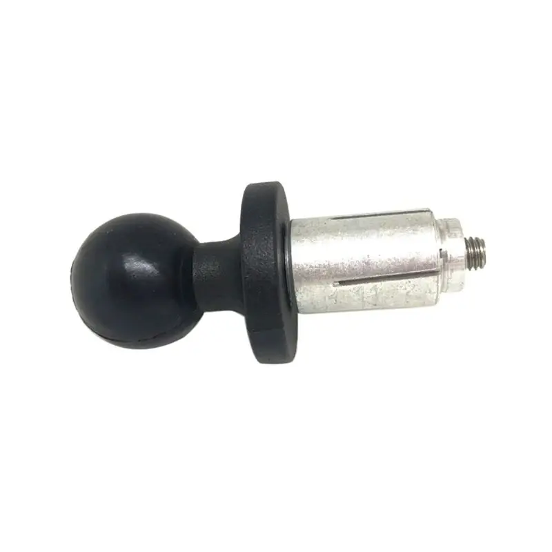 

Aluminum Base Rubber Motorcycle Bike Mount Black Fork Stem Base with Ball Head for Ball Mount Adapter
