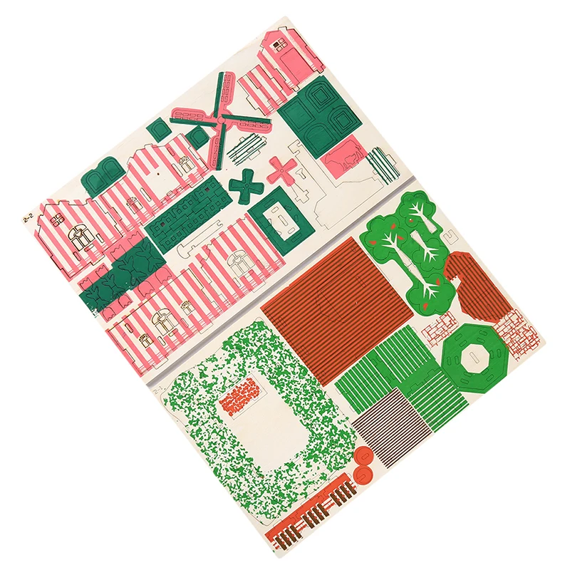 

Kids Wooden Toys 3D Puzzle Children Adult Manual DIY Assembled Chinese Building House Model Educational Toys For Children