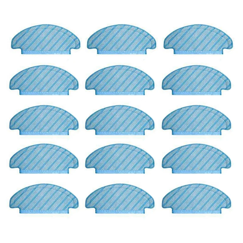 

15PCS Mop Cloths Cleaning Cloths for Ecovacs Deebot T8 Vacuum Cleaner Accessories Mop Floor Cleaning Replacement Cloth