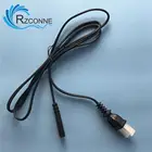 120 см 3A 7A 125 В 2-контактный кабель для адаптера переменного тока, зарядное устройство