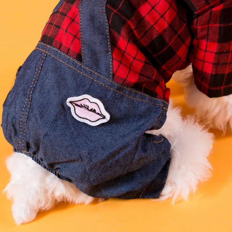 Hipidog Бесплатная доставка красного и черного цветов Рубашка с рисунком Собаки