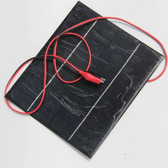 6 Вт 18 в монокристаллическая Солнечная Панель зарядное устройство + 1 м кабель