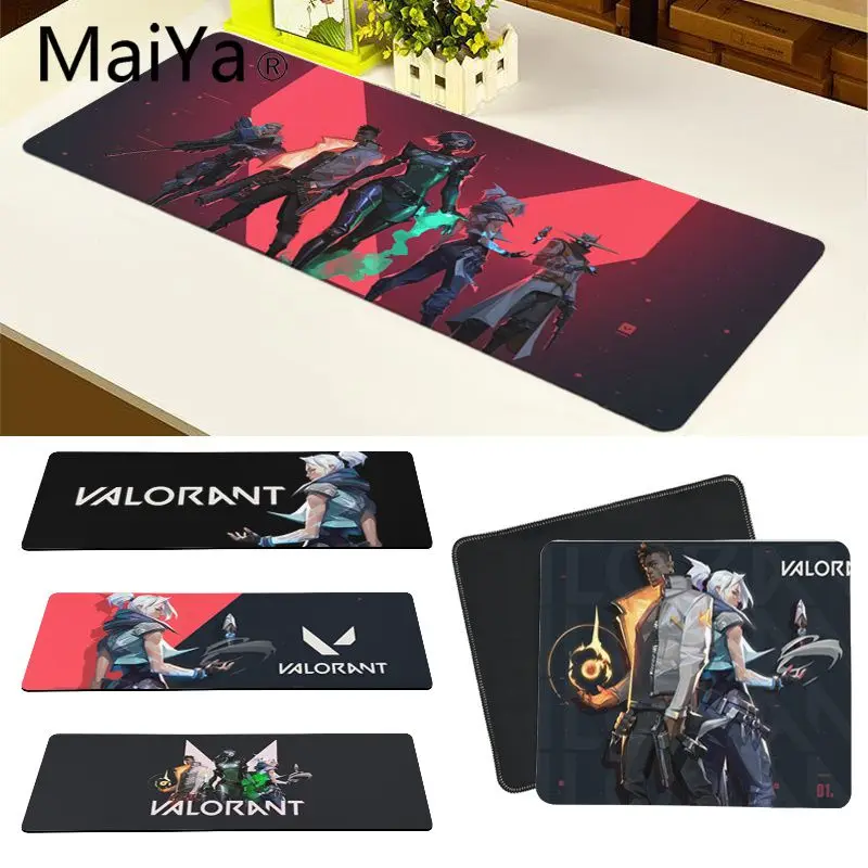Maiya High Quality VALORANT Comfort Mouse Mat Gaming Mousepad Free Shipping Large Pad Keyboards | Компьютеры и офис