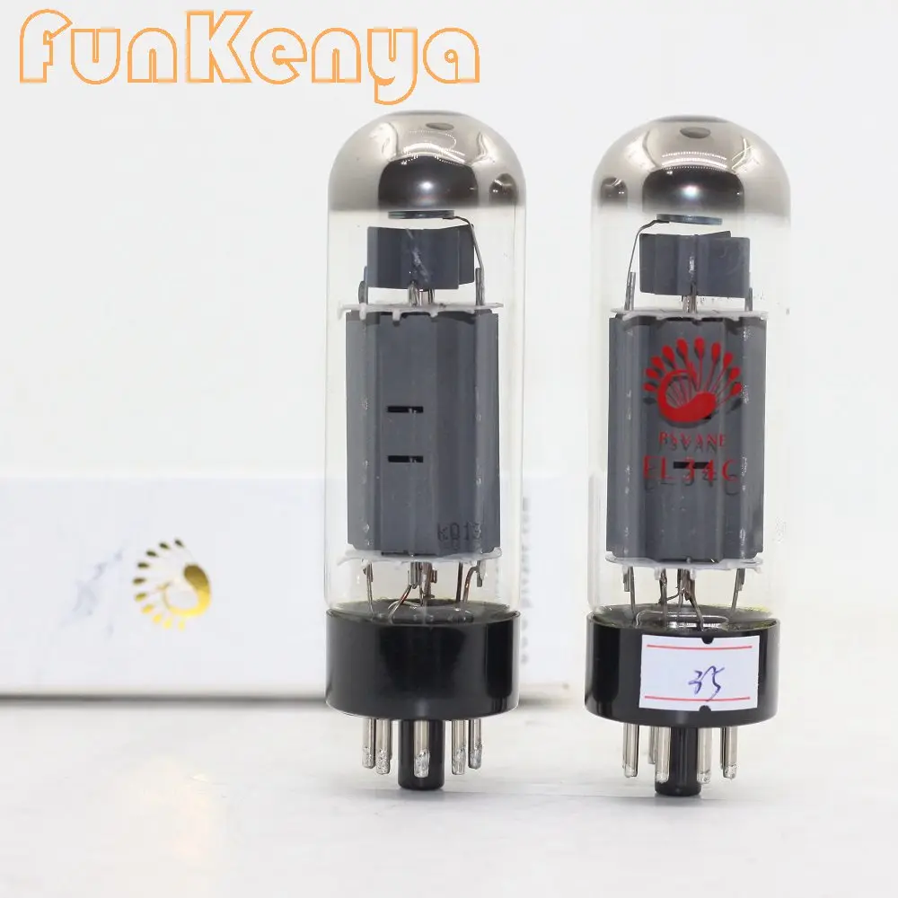 PSVANE Hifi Vacuum Tube EL34C Generate UK-EL34 EL34B 6CA7 6P3P 6L6 5881 Free Pairing Amplifier Tubes | Электроника