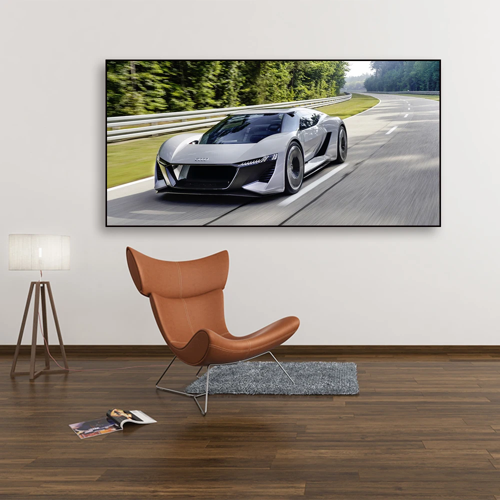 Абстрактная HD печать стены искусства Автомобиля Холст Картина 1 шт. высокого