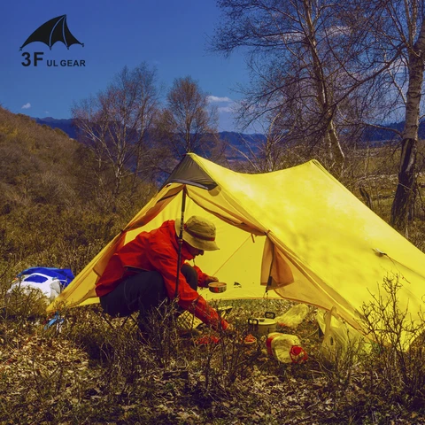 Туристическая палатка 3F UL GEAR LanShan1 1-2 человека 15D