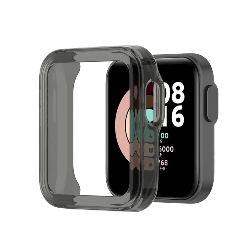 Чехол для часов из ТПУ Ультратонкий защитный чехол Xiaomi Mi Watch Lite глобальная версия