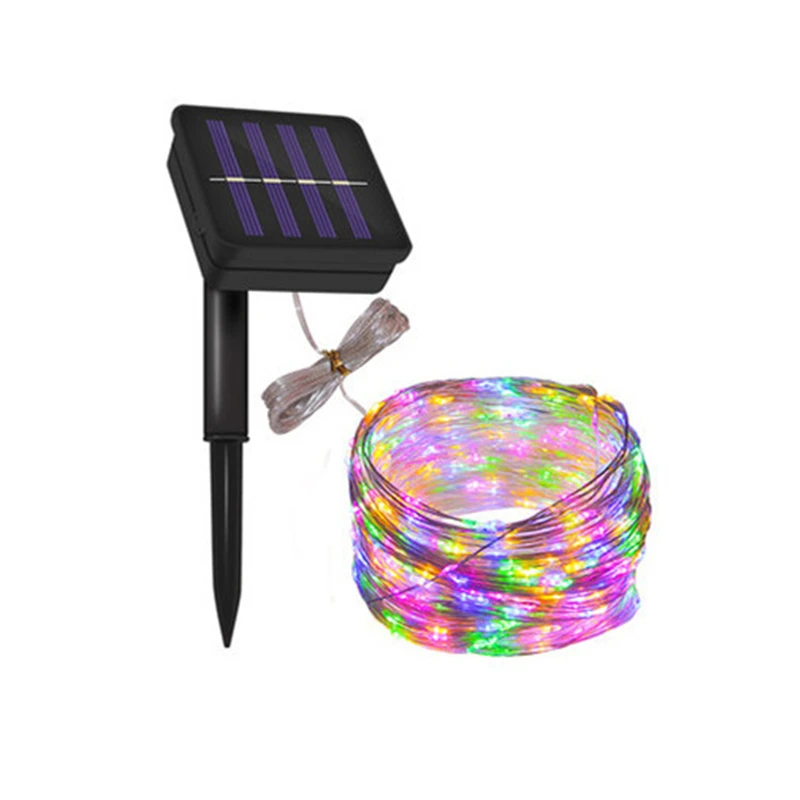 

Outdoor solar-powered led lamps., wreath, fairy lights, waterproof, for parties, holidays, christmas