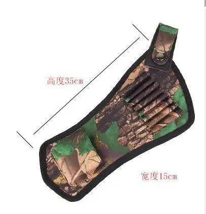 

Mounchain Camouflage Arrow Waist Hanging Pot Bag Bow Quiver Archery Holder with Pocket Outdoor Hunting Arrow Archery Accessories