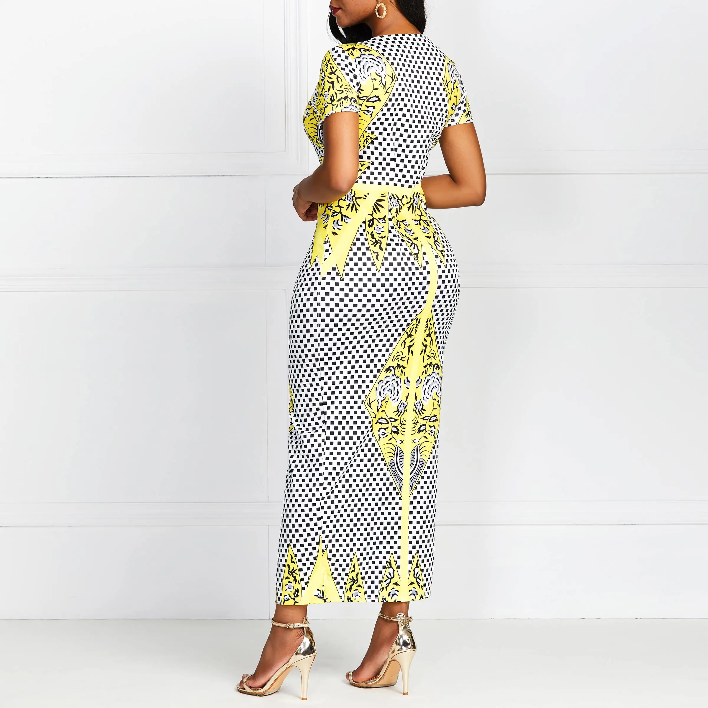 Женское летнее облегающее длинное платье сетчатые прозрачные вечерние