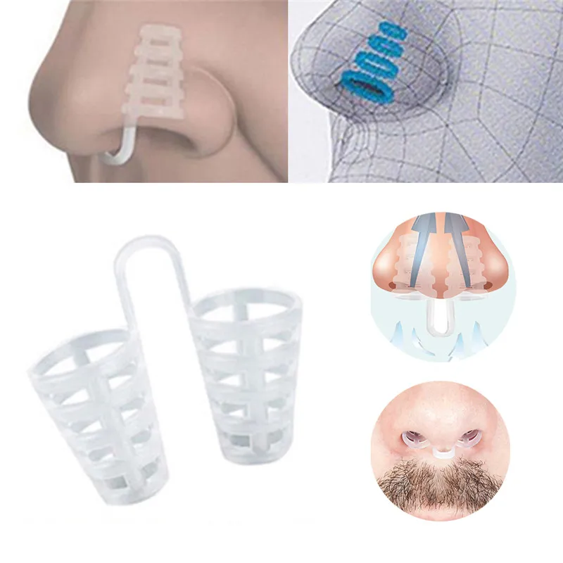 10 шт./компл. против храпа апноэ зажим для носа Анти-храп дыхательный аппарат стоп