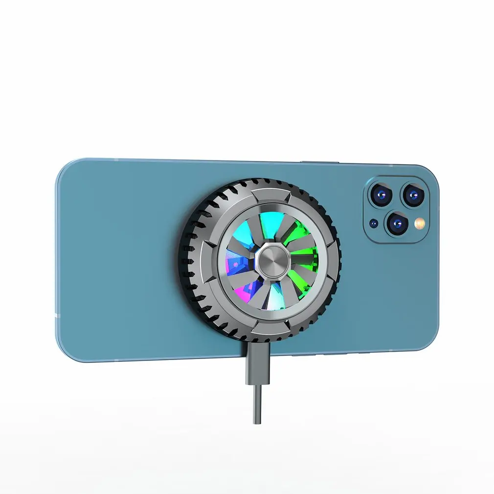 

CellPhone Cooler Magnetic Semiconductor Heatsink Phone Radiator Mobile Phone Gaming Magnetic Radiator Cooling Fan