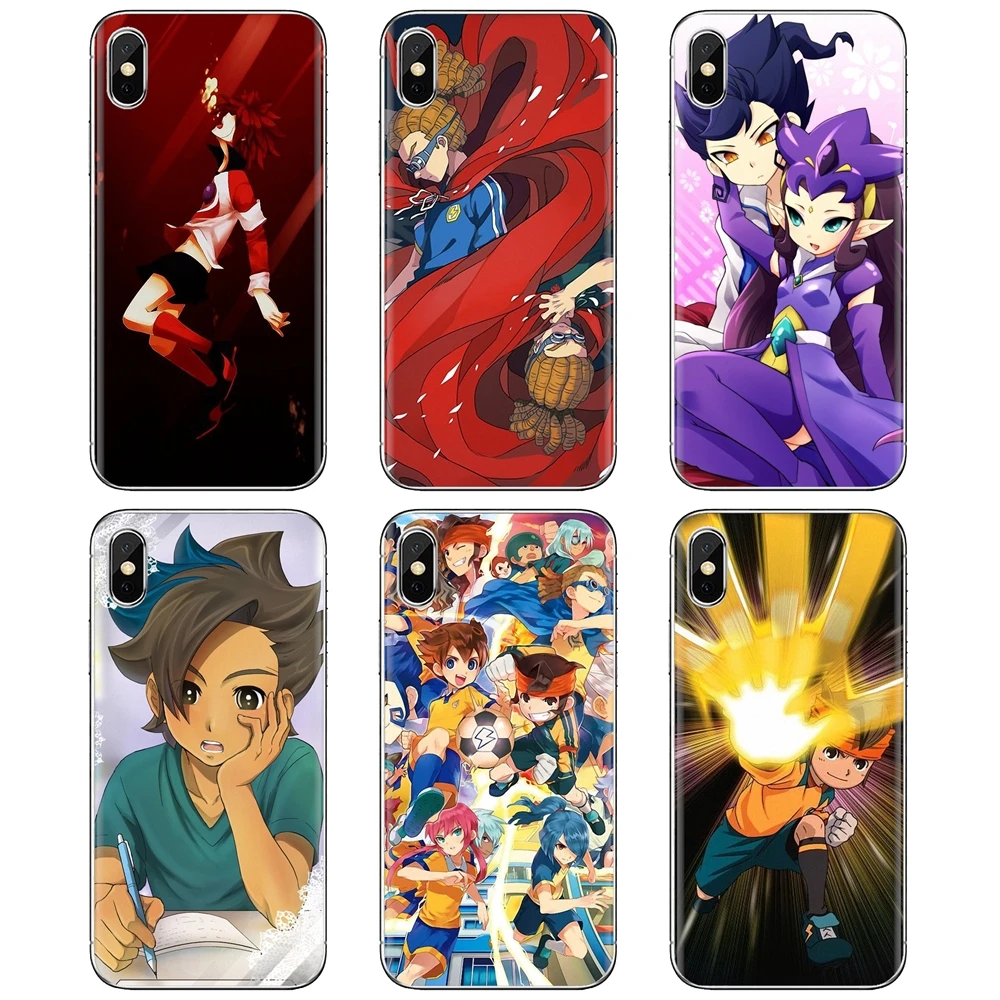 

For iPhone iPod Touch 11 12 Pro 4 4S 5 5S SE 5C 6 6S 7 8 X XR XS Plus Max 2020 Anime Inazuma Eleven GO Enjoy Silicone Phone Case