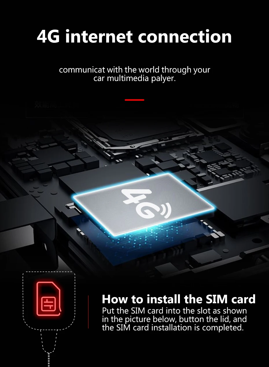 Автомагнитола 2DIN 9 дюймов Android 10 0 HD Bluetooth навигация GPS Carplay 4G Wi-Fi мультимедиа для