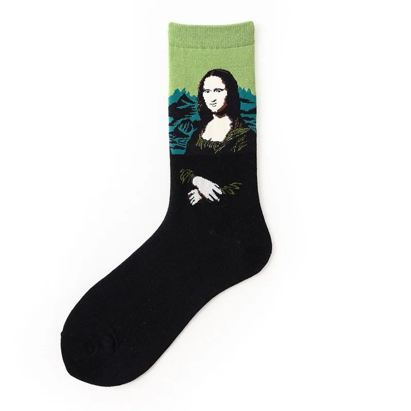 

1 pair Novelty Happy Funny Men Graphic Socks Funky Novelty Sock New Style Socks Soft Breathable For Man Woman Christmas Gift