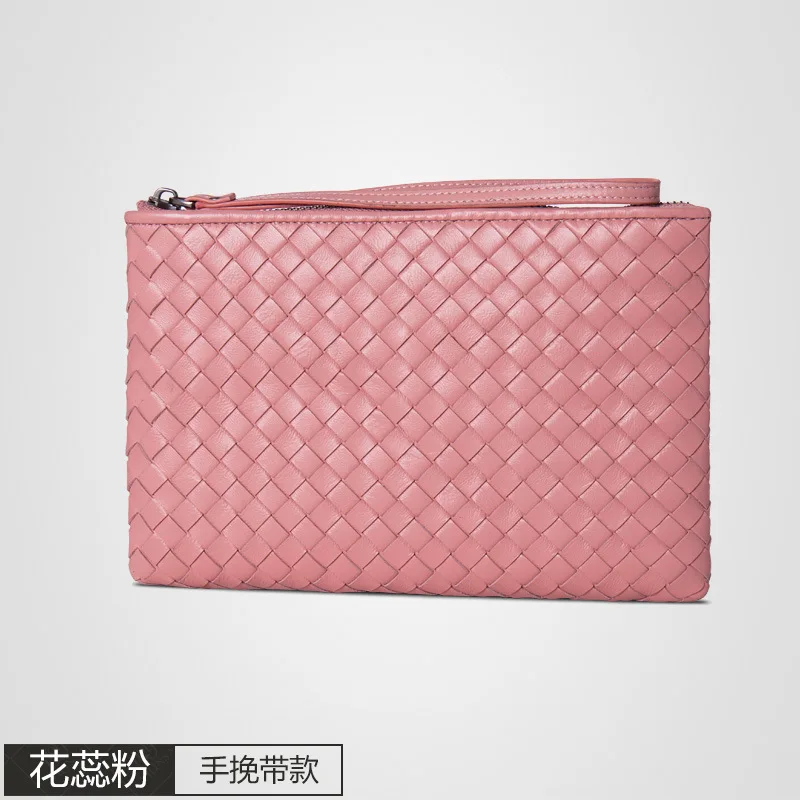 

2021 New Fashion Leather Handbags, Handbags, Sheepskin, Hand-woven Hand Bags, Women's Hand Bags, Men's and Women's Envelope Bags