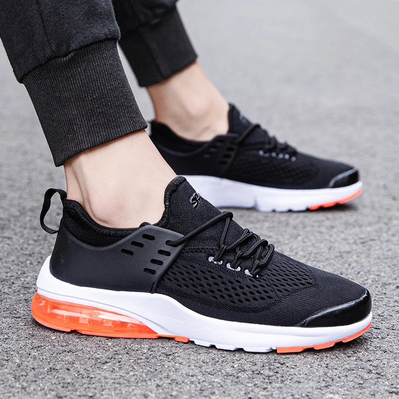 

Mesh Shoes Men Sneakers Casual Cushioning High Elasticity Tenis Masculino Adulto Wearable Sole Breathable Sport Chaussure Homme