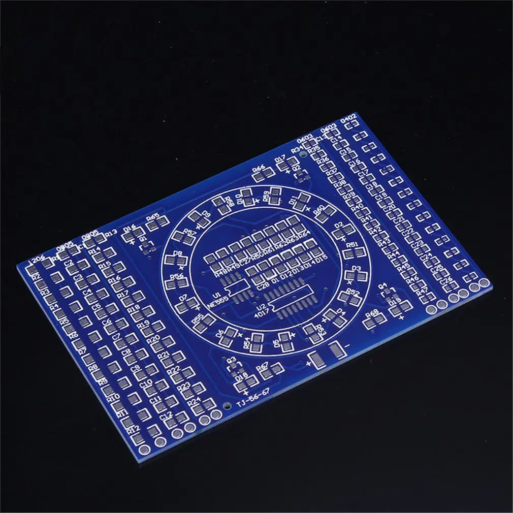 

SMD Rotating LED SMD Components Soldering Practice Board Skill Training Kit Environmentally friendly materials