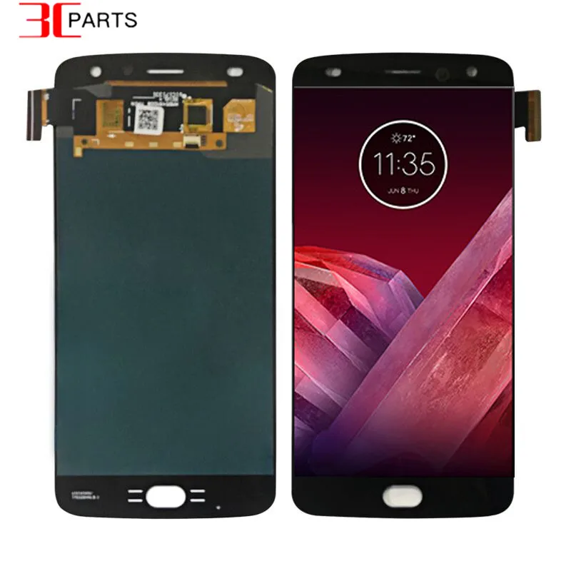Дисплей для Motorola Moto Z2 играть ЖК-дисплей XT1710-01 xt1710-07 xt1710-10 Xt1710-09 ЖК-дисплей Дисплей+ Сенсорный экран Стекло дигитайзер в сборе