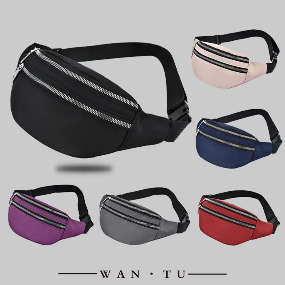

Women Waist Bag Men Fanny Pack Female Banana Bag Hip Travel Money Fashion Ladies Pouch Shoulder Bum Purse Belly Pocket K0T0