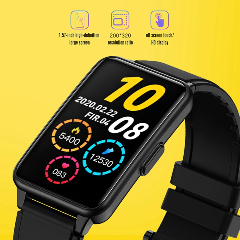 Смарт-часы для мужчин и женщин 1 57 дюйма Full Touch