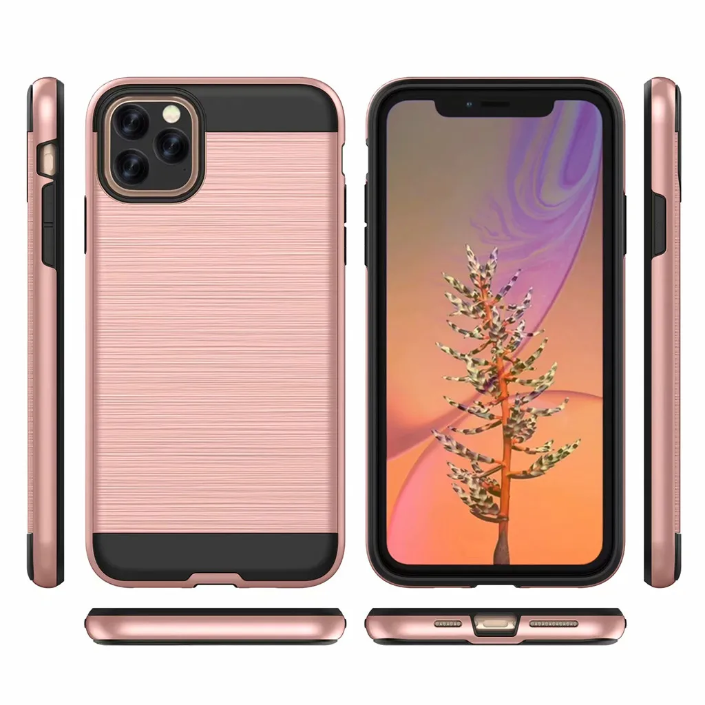 Ультратонкий Жесткий чехол из поликарбоната с начесом для iPHONE 11 Pro Max 6