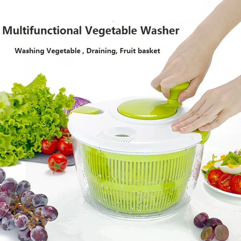 5L травы для салата ручной вращающийся овощемоечная машина сушилка латука