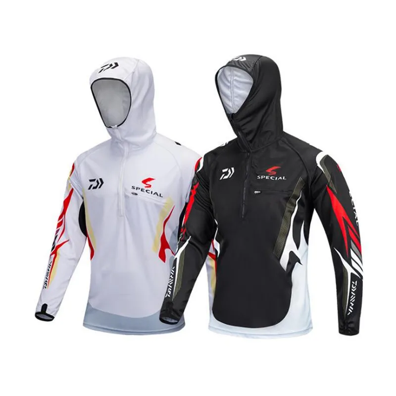 

2018 Suit DAIWA Clothing Anti-UV Jacket Fishing Clothes Coat Quick Dry Fishing Shirts Camisas Pesca Breathable