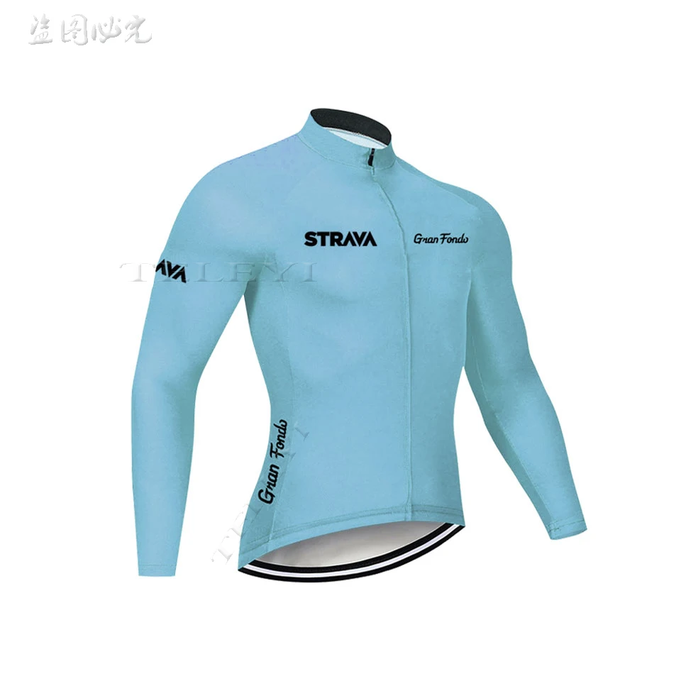 Strava, длинный рукав, Джерси для велоспорта, MTB, велосипедная одежда, Мужская дышащая одежда для велоспорта, Ropa Maillot, Ciclismo, Hombre, Bicicleta - Цвет: 4