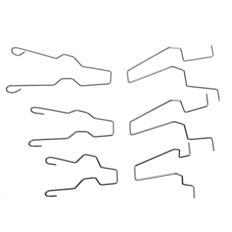 

6pcs H1 H3 H4 H7 Headlight Bulb Spring Clips Car Headlamp Light Bulb Retainer Metal Spring Clips Buckles