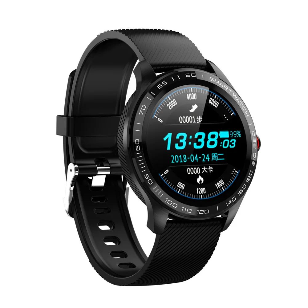 L9 Смарт часы ЭКГ сердечный ритм звонки напоминание полный сенсорный Smartwatch IP68 Водонепроницаемые часы для мужчин для Android IOS PK L7 GT2