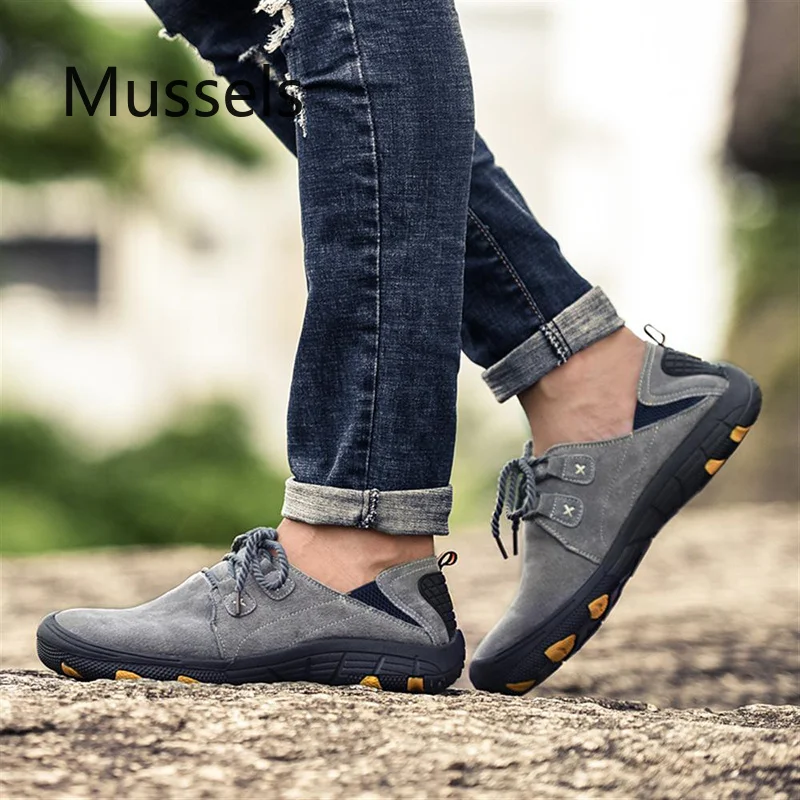 Туфли мужские/женские из натуральной кожи удобная повседневная обувь на