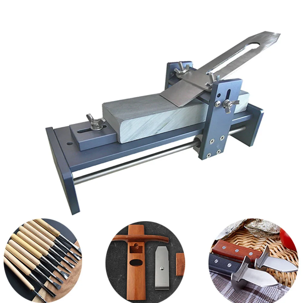 Precision Honing Guide Jig for Chisel Plane Blade Graver Iron Edge Sharpening Wood Work Bevel Angle Sharpener Abrasive Tools