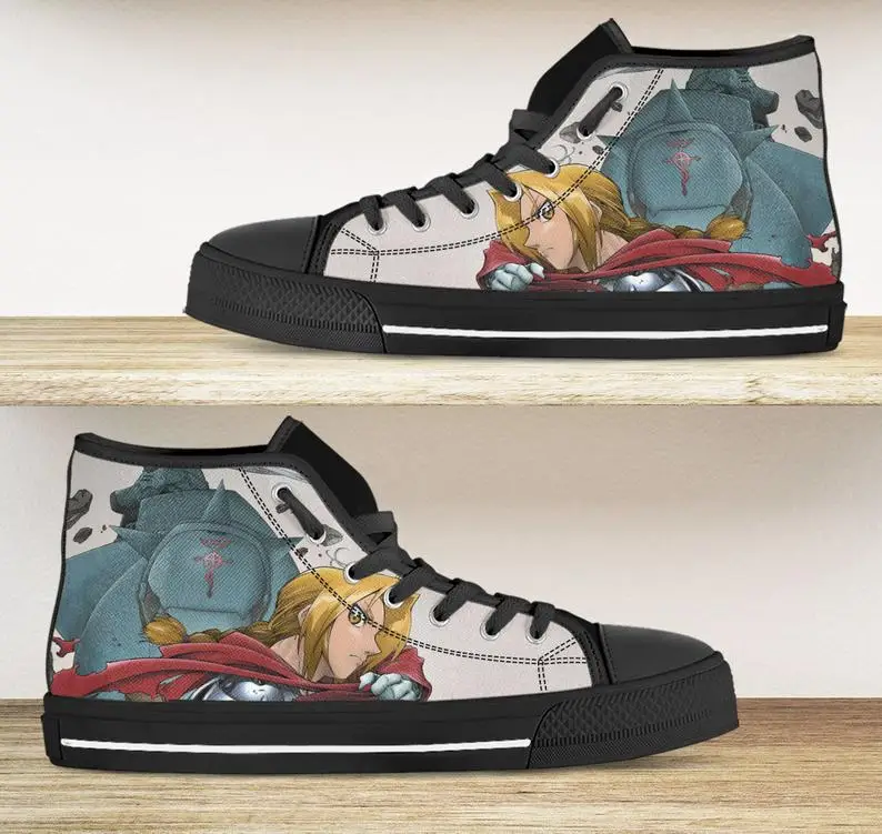 

Fullmetal alchemist shoesCasual Sneakers Shoes For Man High For Men/high Quality Handiness Light Weight Sneakers