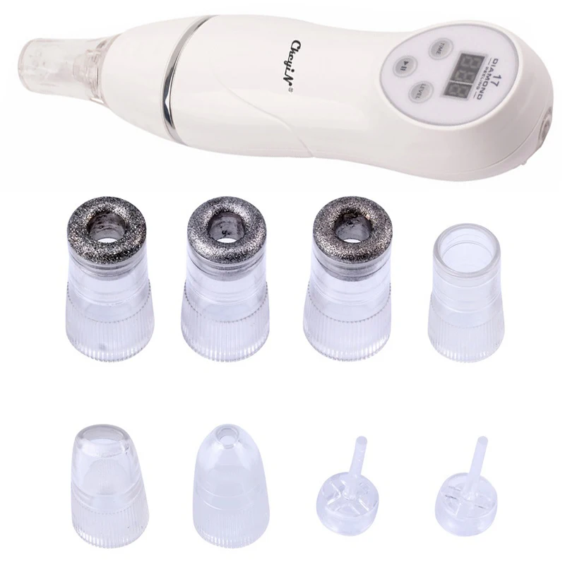 

6 шт. сенными головками для омоложения кожи угорь Многофункциональный Электрический Очиститель пор вакуумный очиститель для носа и лица чи...