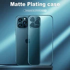 Матовый чехол для iPhone 12 11 Pro Max 12 Mini XS XR X 7 8 Plus SE 2020 13