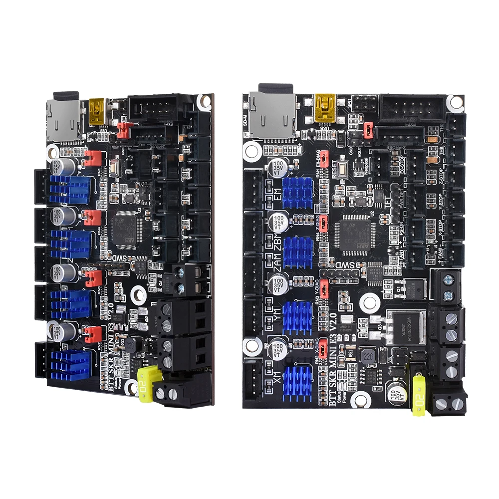 bigtreetech btt skr mini e3 v2 control board 32bit with tmc2209 3d printer parts motherboard for ender 3 upgrade skr v1 4 turbo free global shipping