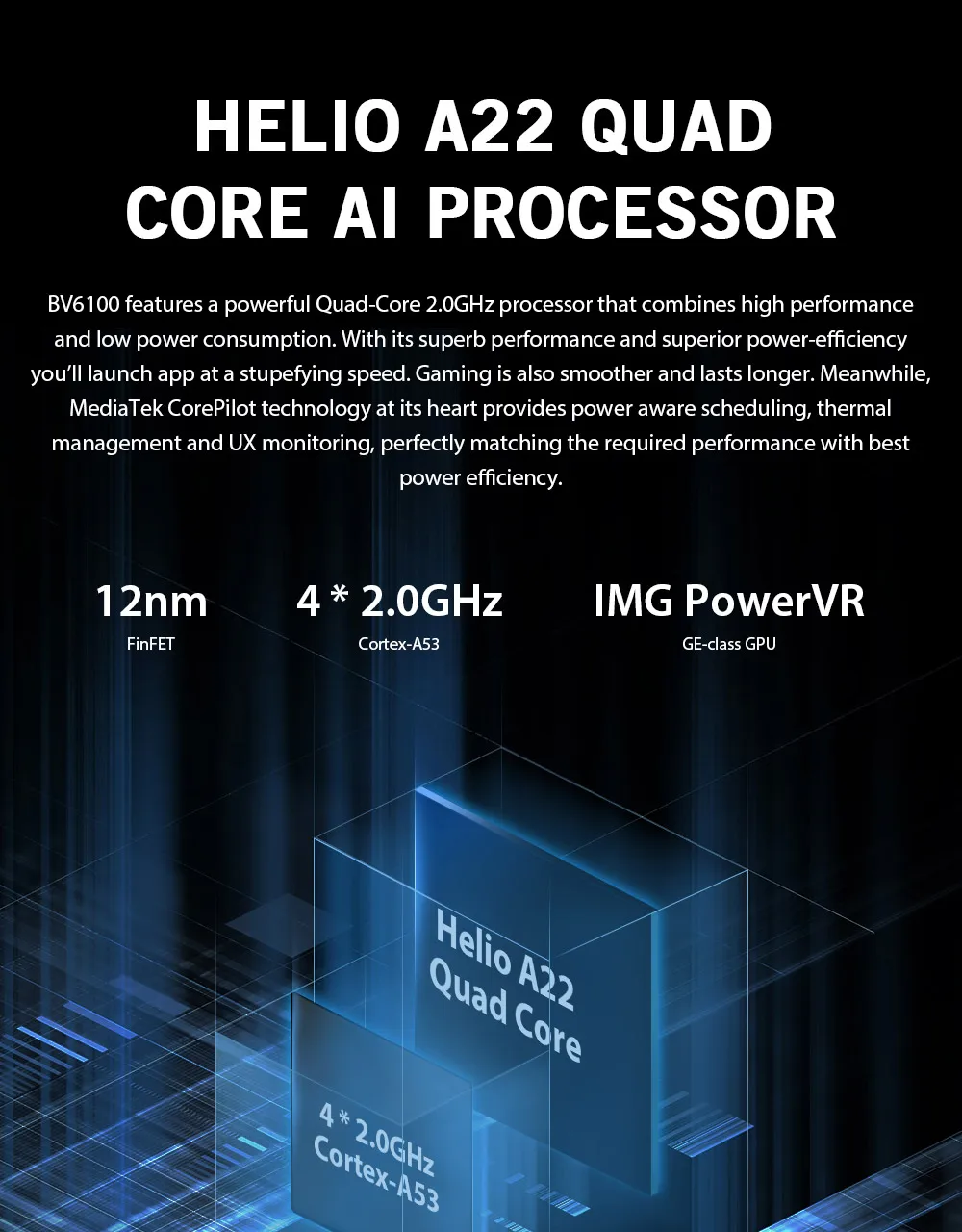 Blackview BV6100 Dual Gorilla 6,8" экран смартфон 3 ГБ+ 16 ГБ Android 9,0 IP68 водонепроницаемый мобильный телефон 5580 мАч NFC мобильный телефон