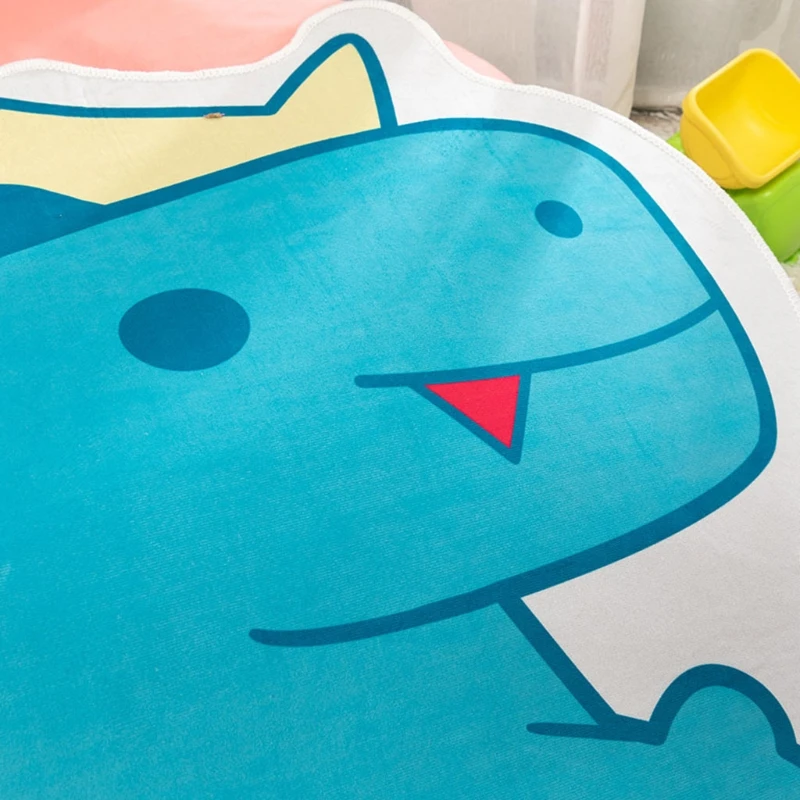 

Baby Play Mat Crawling Carpet Kids Room Floor Rug Cute Cartoon Dinosaur Game Pad