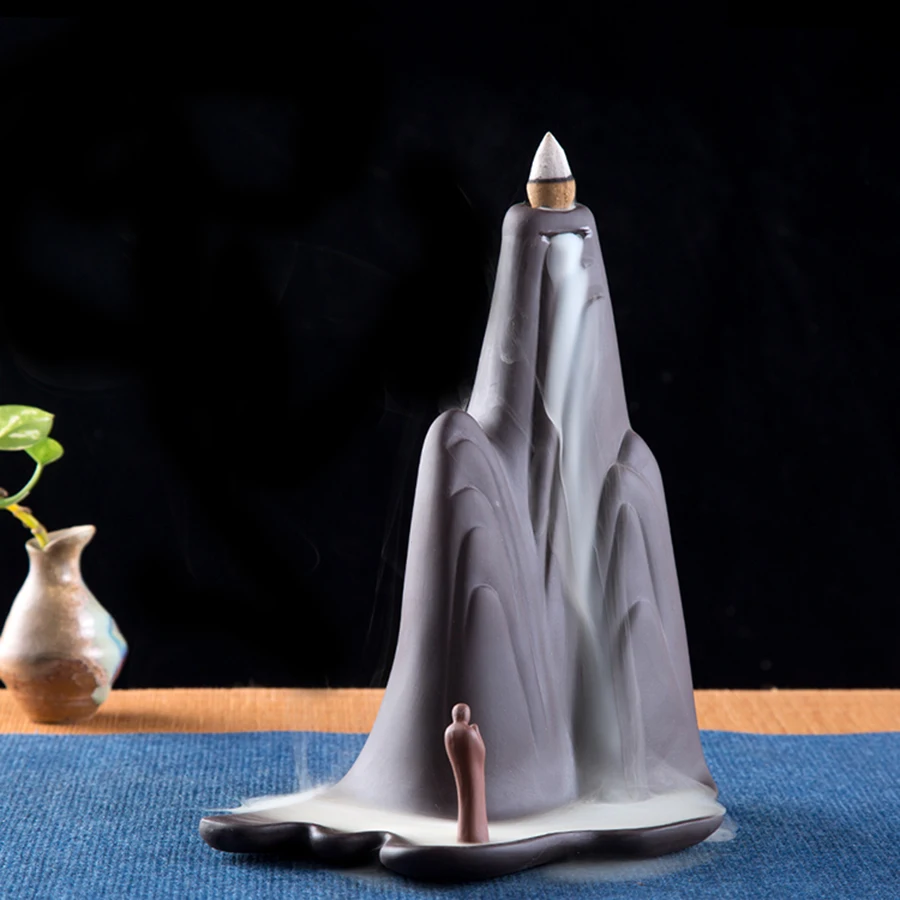 Подставка для курильницы Backflow креативный домашний декор с изображением гор