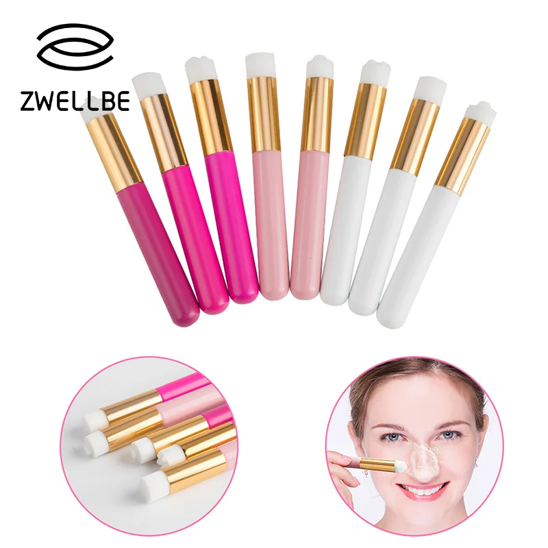 Профессиональная щетка для очистки ресниц шампунь чистки бровей носа черных