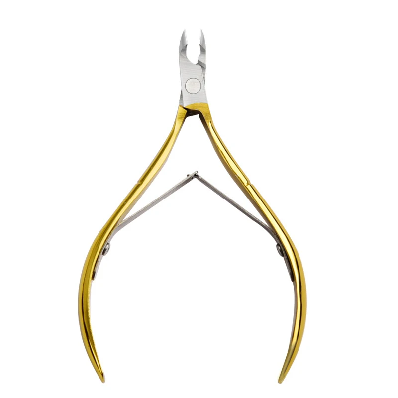 1 шт. золотые кусачки для кутикулы из нержавеющей стали инструменты дизайна