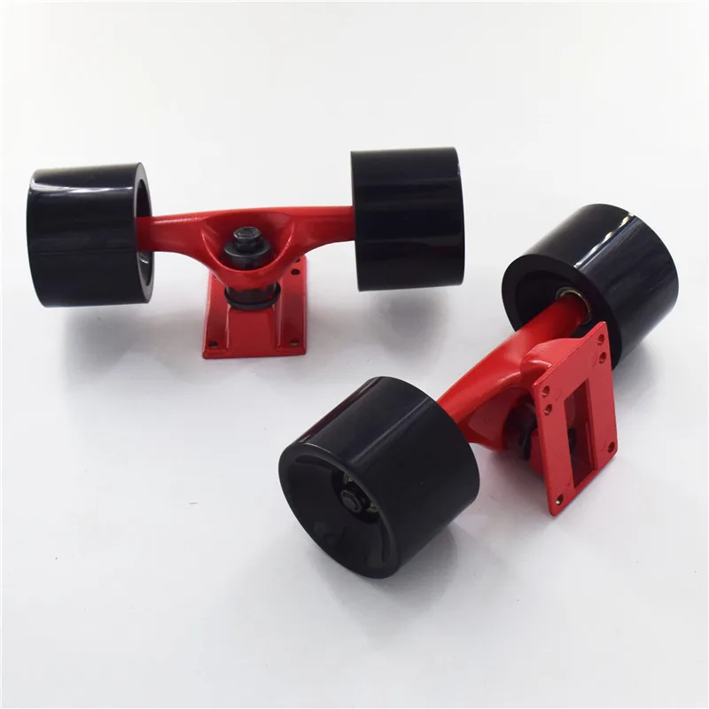 5inch Skateboard Trucks 4 82A PU Skate board Wheels ABEC7 Be