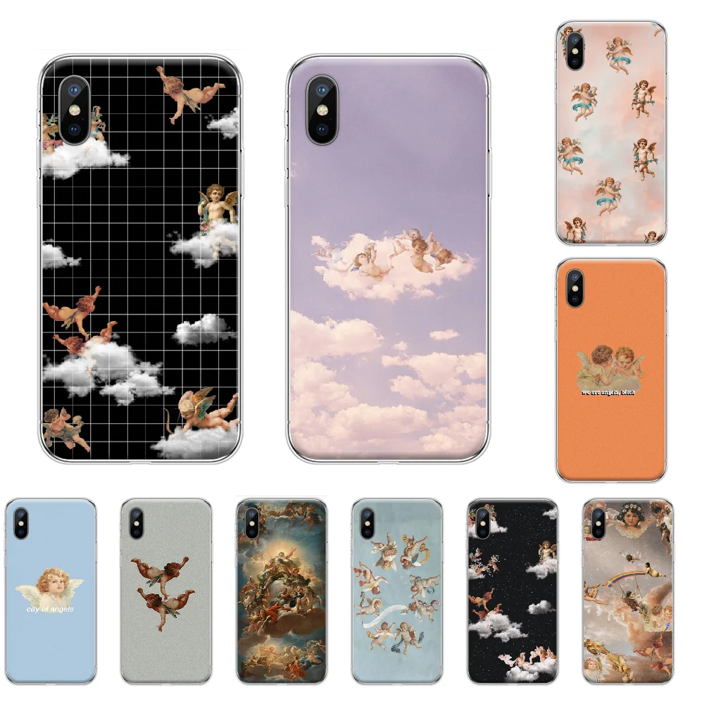 Renaissance angels Da Vinci чехол для iphone 4 4S 5 5S SE 5C 6 6S 7 8 plus X XS XR 11 PRO MAX | Мобильные телефоны и